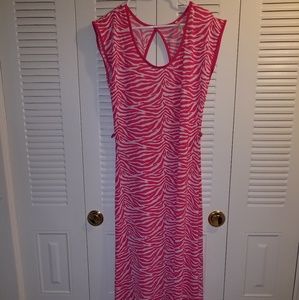 Pink Zebra sundress